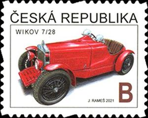 Stamp, Wikov 7/28 Sport Roadster, Czech Republic,  , Cars