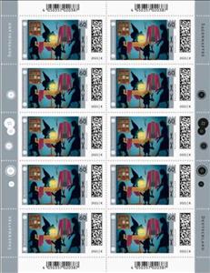 Mini Sheet, The Heinzelmännchen of Cologne, Germany, Federal Republic,  , Legends