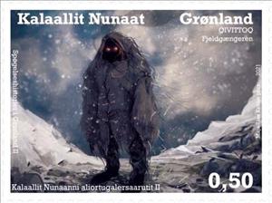 Stamp, Qivittut, Greenland,  , Legends