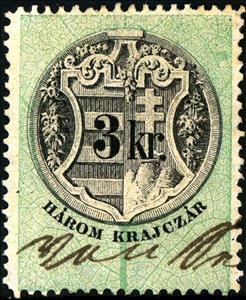 Stamp, Numeral and Coat of Arms, Hungary,  , Numbers