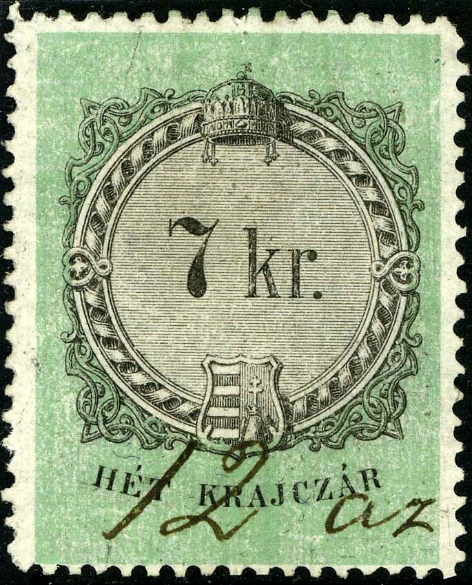 Numeral and Coat of Arms
