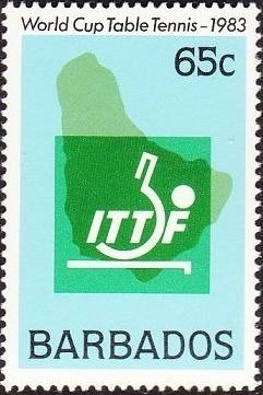 Stamp, Emblem, Map, Barbados,  