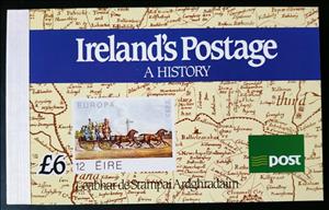 Booklet, 150th Anniv. of the Penny Black, Ireland,  