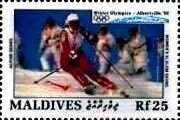 Women's slalom skiing