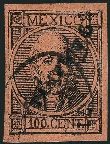Stamp, Miguel Hidalgo Overprinted, Mexico,  , Clergy, Independency Activists