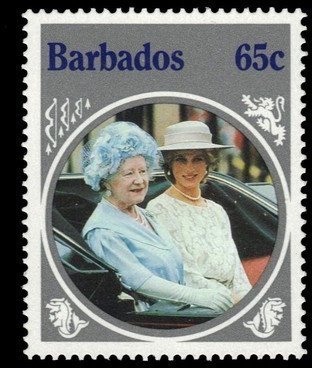 With Lady Diana 1981