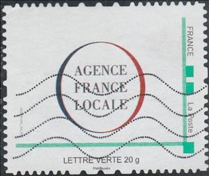 Stamp, Agence France Locale, Personalized and Private Mail Stamps,  