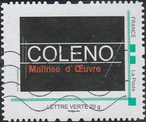 Stamp, Coleno Maitrise d'Oeuvre, Personalized and Private Mail Stamps,  , Architects, Building Industry