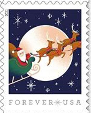 Saint Nick In Sleigh