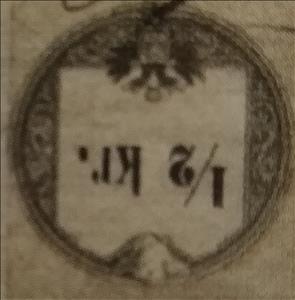 Stamp, Numeral and Coat of Arms, Austria- Revenue Stamps,  , Coats of Arms, Numbers