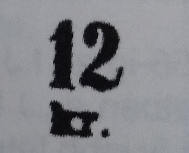 Numeral and Coat of Arms