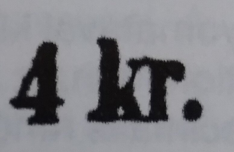 Numeral and Coat of Arms