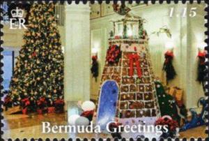 Stamp, Christmas 2021, Bermuda,  , Christmas