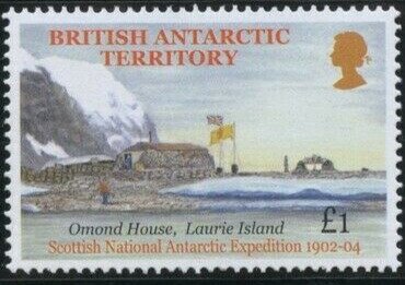 Stamp, Omond House, Laurie island, British Antarctic Territory (BAT),  