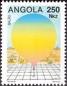 Stamp, Meteorological Instruments, Angola,  