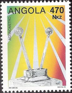 Stamp, Meteorological Instruments, Angola,  