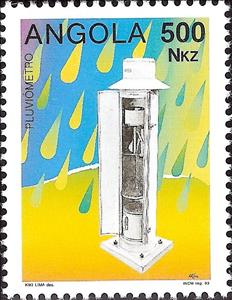 Stamp, Meteorological Instruments, Angola,  
