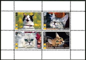 Mini Sheet, Cats, Cinderellas,  , Animals (Fauna), Cats, Mammals