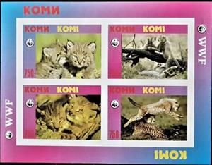 Mini Sheet, Cats, Cinderellas,  , Animals (Fauna), Cats, Mammals