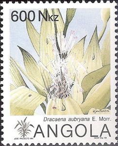 Stamp, Cacti and Succulents, Angola,  , Cacti