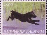 Stamp, Dog, Cinderellas,  , Animals (Fauna), Dogs, Mammals