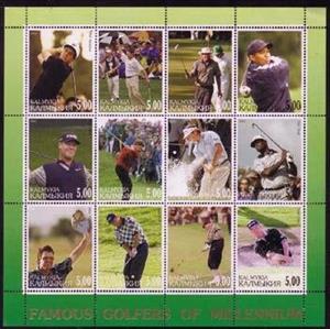 Mini Sheet, Golf, Cinderellas,  , Golf, Sports