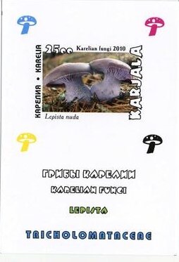 Souvenir Sheet, Mushrooms, Cinderellas,  , Mushrooms