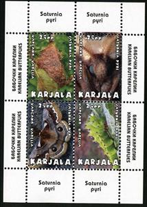 Mini Sheet, Saturnia pyri, Cinderellas,  , Animals (Fauna), Insects