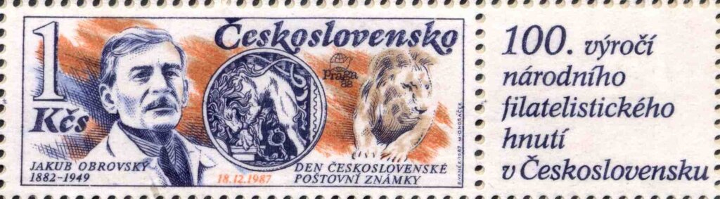 Jacob Obrovsky (1882-1949), stamp designer