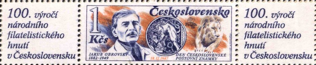 Jacob Obrovsky (1882-1949), stamp designer