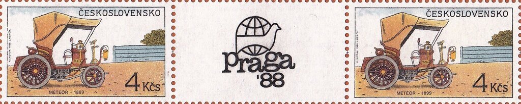 Gutter Pairs, Meteor, 1899, Czechoslovakia,  , Cars, Vehicles