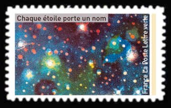 Stamp, Every Star Has A Name, France,  , Astronomy, Stars