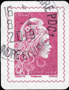 Stamp, Marianne YZ Digan, France,  , Women