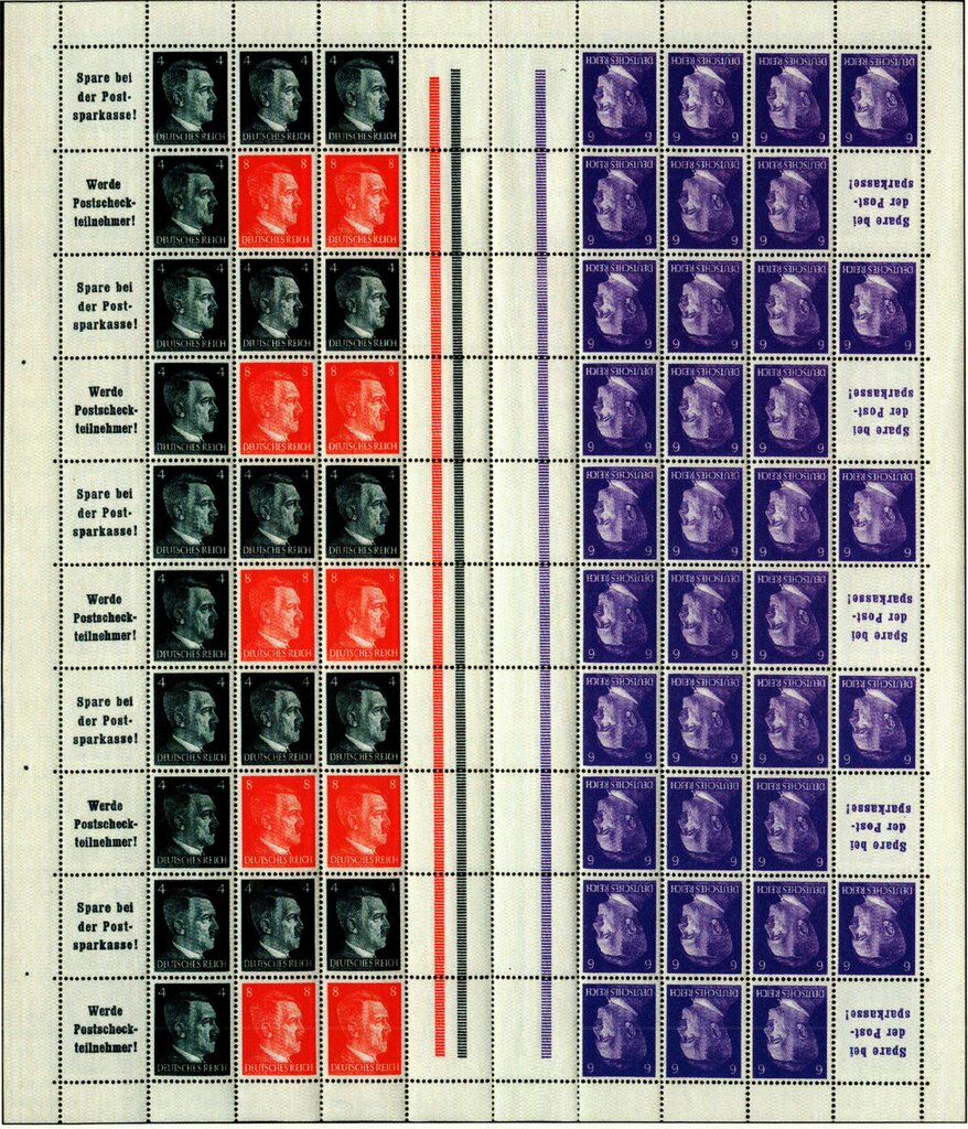 Mini Sheet-Adolf Hitler (1889-1945), Chancellor
