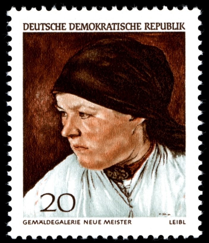 "Kopf einer Bäuerin"