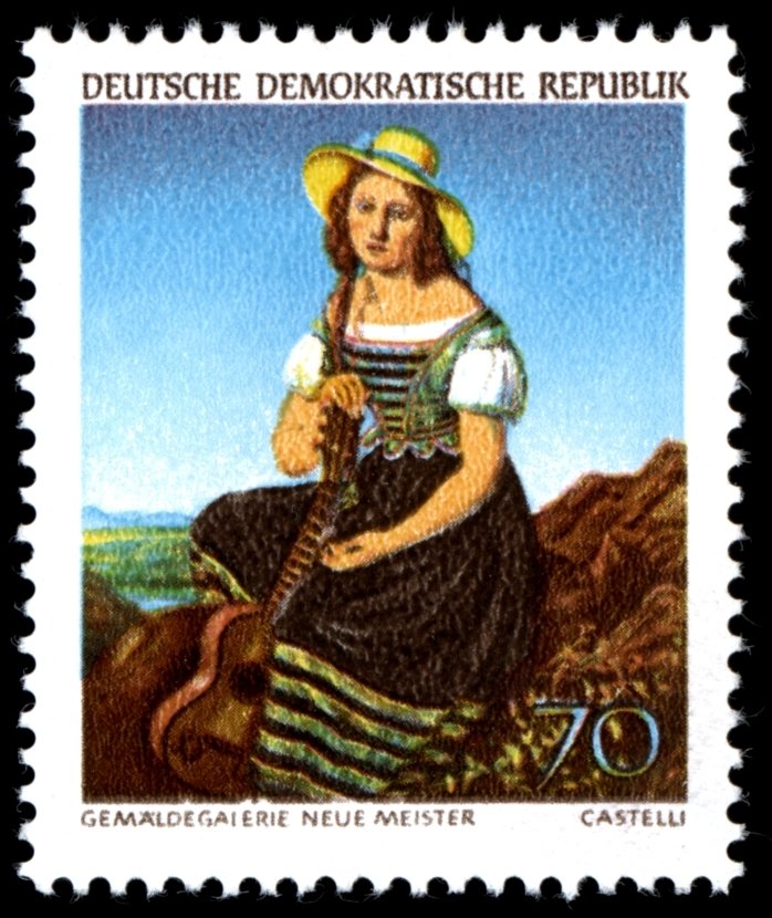 "Mädchen mit Gitarre"