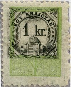 Stamp, Numeral and Coat of Arms, Hungary,  , Coats of Arms, Crowns and Coronets, Numbers