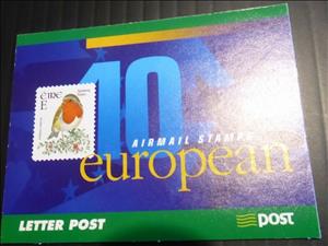 Booklet, European Robin (Erithacus rubecula), Ireland,  