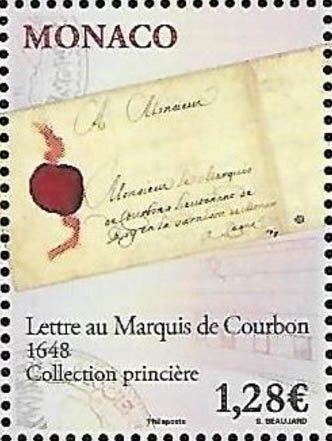 Letter From Marquis of Courbon, 1648
