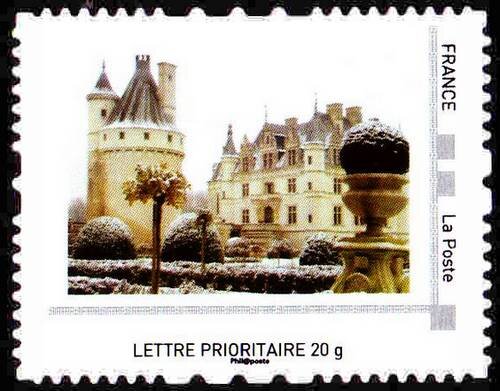 Chenonceau Castle in winter