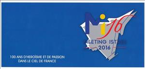 Booklet, Mi16 Meeting Istres 2016. 100 years Heroism in the Sky of..., Personalized and Private Mail Stamps,  , Air Forces, Aircraft