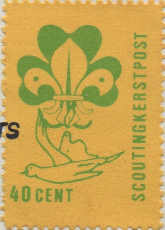 Scout badge and dove