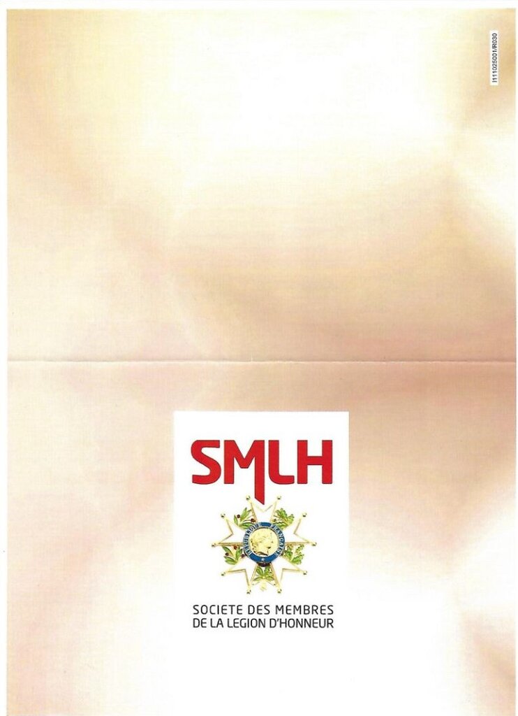 SMLH Societe des Membres de La Legion d'Honneur