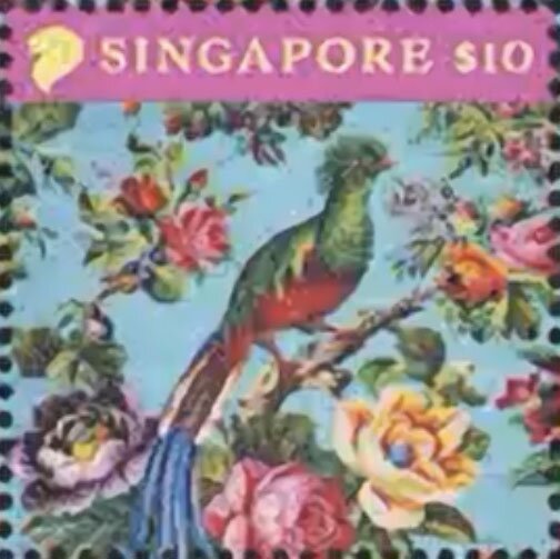 Peranakan Beaded Table Cover
