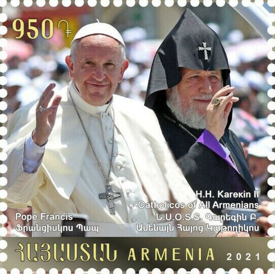 Pope Francis and Catholicos Karekin II, 2016