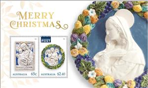 Souvenir Sheet, Christmas 2021 : Christmas Cookies, Australia,  , Christmas, Food