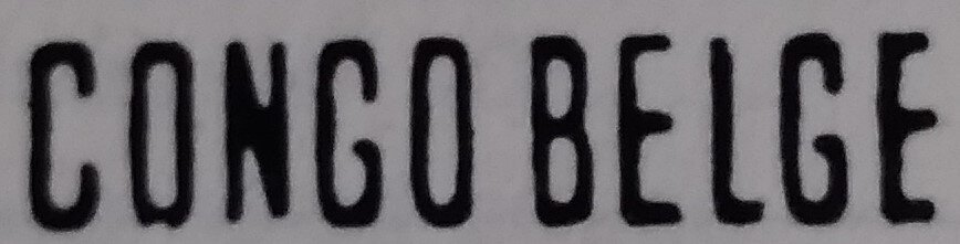 type 'Mols' manual overprint 'CONGO BELGE'