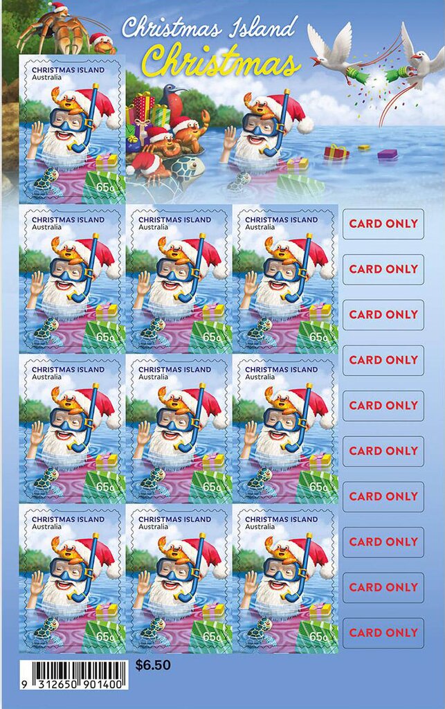 Snorkeling Santa