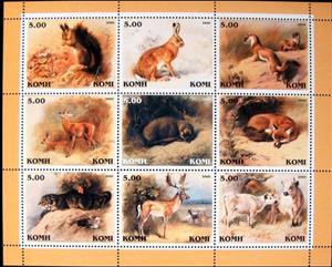 Mini Sheet, Animals, Cinderellas,  , Animals (Fauna), Mammals