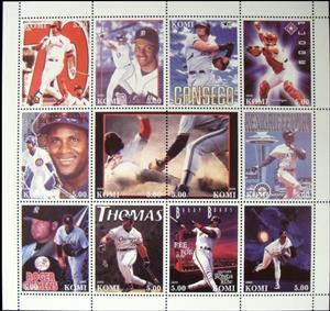 Mini Sheet, Baseball, Cinderellas,  , Baseball, Sports